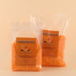 WaxNewK factory sale 1kg 2.2LB rosin free Pearlescent glitter premium gold depilation wax - Image 2