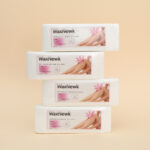 WaxNewK factory sale 100 pcs Salon Depilatory Waxing Strips Non Woven Epilating Hair Removal Paper Body and Facial Wax for Arms, Legs, Underarm Hair, Eyebrow, Bikini Black