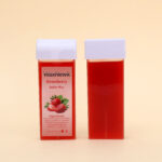 WaxNewK factory sale 100g strawberry red Roller roll on soft wax cartridge - Image 4