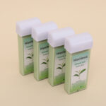 WaxNewK factory sale 100ml green tea warm soft roller Roll On Wax - Image 5