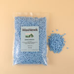 WaxNewK  factory sale 2.2LB 1kg 2.2pound rosin free Macaron blue color Hard Wax Beads for Hair Removal - Image 4
