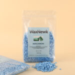WaxNewK  factory sale 2.2LB 1kg 2.2pound rosin free Macaron blue color Hard Wax Beads for Hair Removal - Image 5