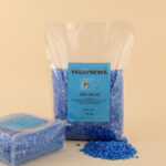 WaxNewK wax factory sale 1kg 2.2LB low temperature wax rosin free azulene sea blue painless hair removal wax - Image 5
