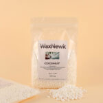 WaxNewK wax factory sale 1kg 2.2LB hypoallergenic rosin free white coconut sensitive hard wax bean - Image 4