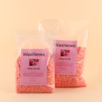 WaxNewK factory sale 1kg 2.2LB professional rosin wax pink women depilatory wax - Image 2