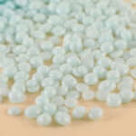 WaxNewK factory sale 1kg 2.2LB rosin free light blue glitter mint premium depilatory wax - Image 7