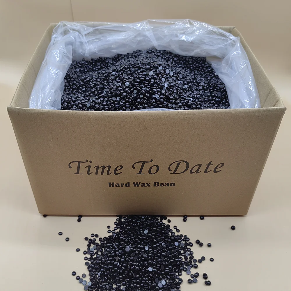 WaxNewK 26.4LB black Bead Hard Wax Strip-less Bulk Case painless 12kg per bag rosin Various colors depilatory brazilian cera depilatoria - Image 1