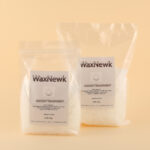WaxNewK wax factory sale 1kg 2.2LB rosin free unscent clear transparent gel depilatrory wax bead - Image 2