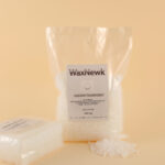 WaxNewK wax factory sale 1kg 2.2LB rosin free unscent clear transparent gel depilatrory wax bead - Image 6